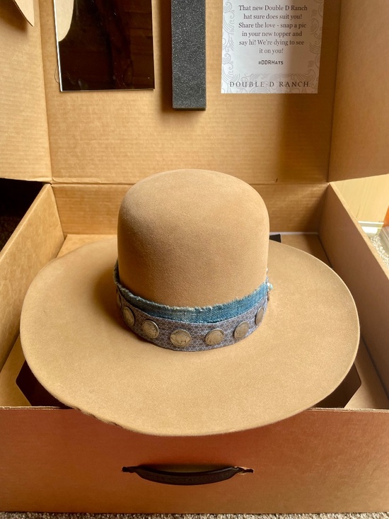 Buffalo Joe Felt Hat by Double D Ranch,size M  (7 1/8) main image 7